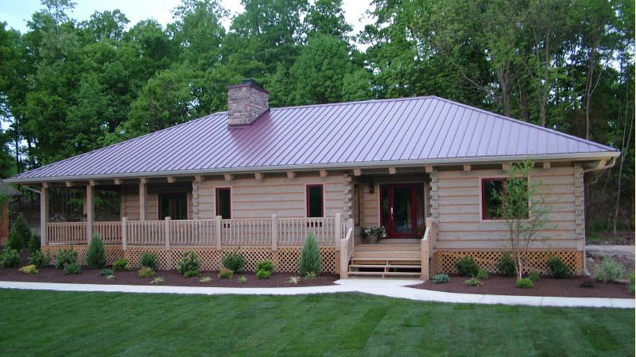 The Timberline Rustic Exterior Raleigh by eLogHomes Houzz
