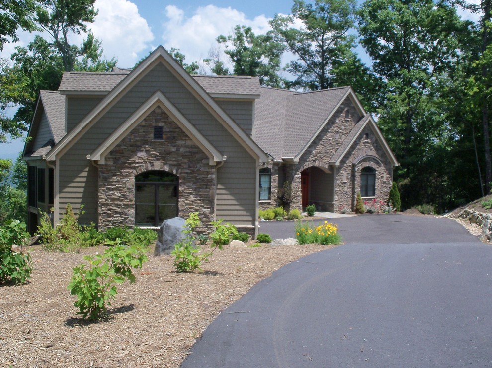 The TouchstonePlan 1099 Traditional Exterior Charlotte by