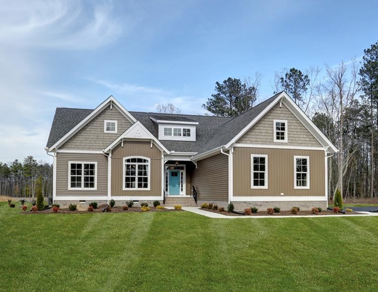 The Treyburn III Exterior Richmond by Main Street Homes Houzz