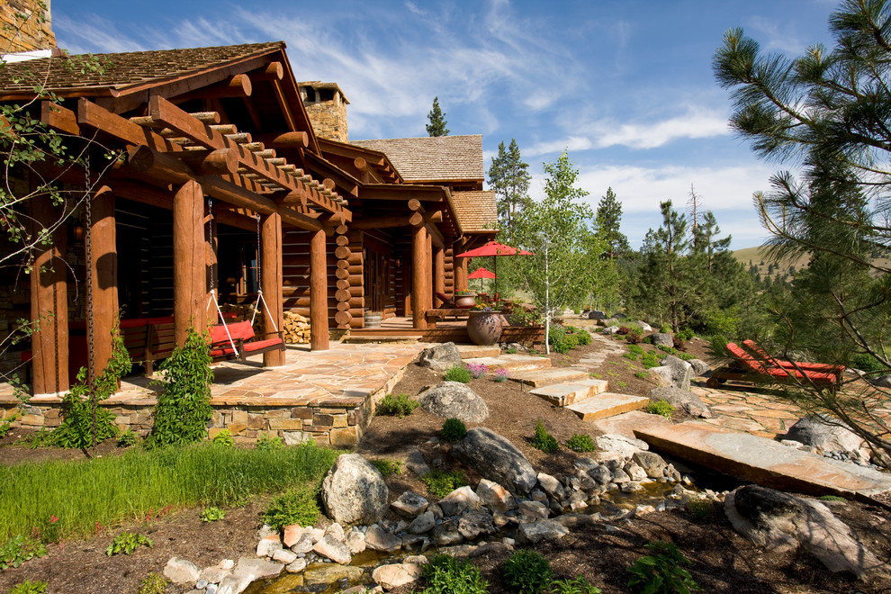 The Tunken - Rustic - Exterior - Other - by Rocky Mountain Homes/Rocky ...