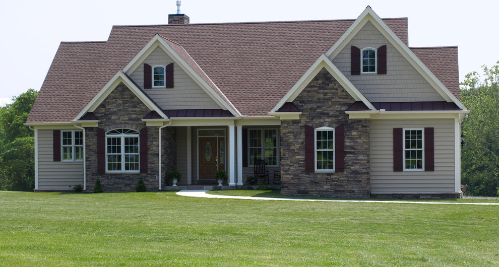 The Walnut Creek Plan 1134 Traditional Exterior Charlotte by