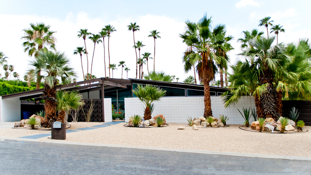 The White House Palm Springs Midcentury Exterior Los Angeles