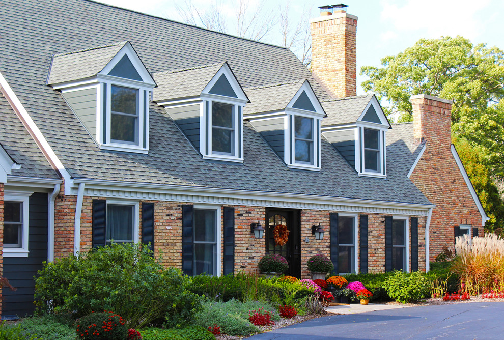 ThermaTru, James Hardie Iron Gray, Frankfort, IL Midcentury