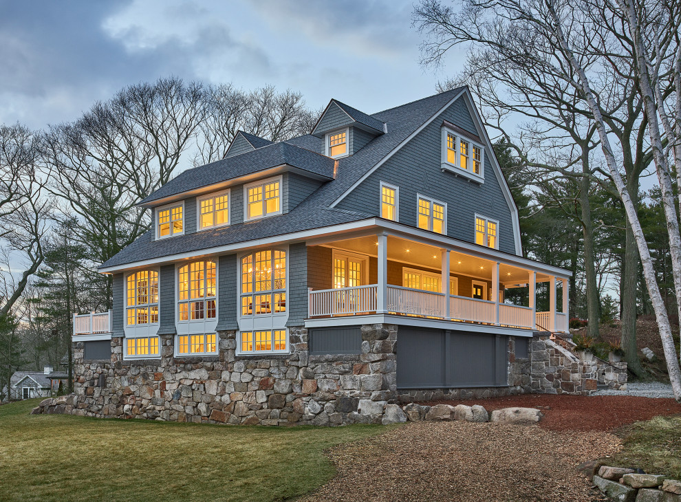 This Old House Cape Ann Exterior Boston by SV Design Houzz