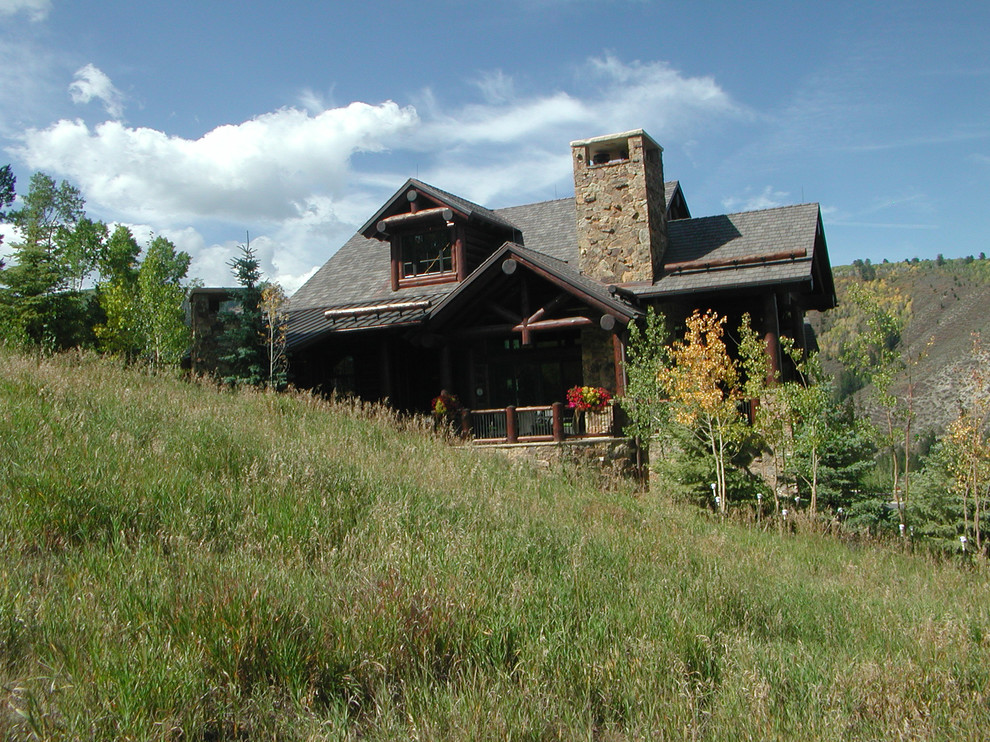 Example of a classic exterior home design in Denver