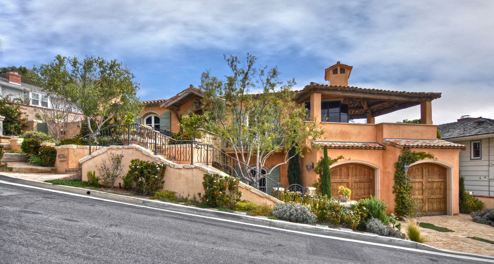 Three Arch Bay Mediterranean Exterior Orange County by