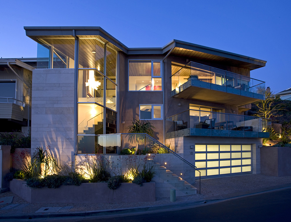 Three Arch Bay Residence Exterior Contemporary Exterior Los