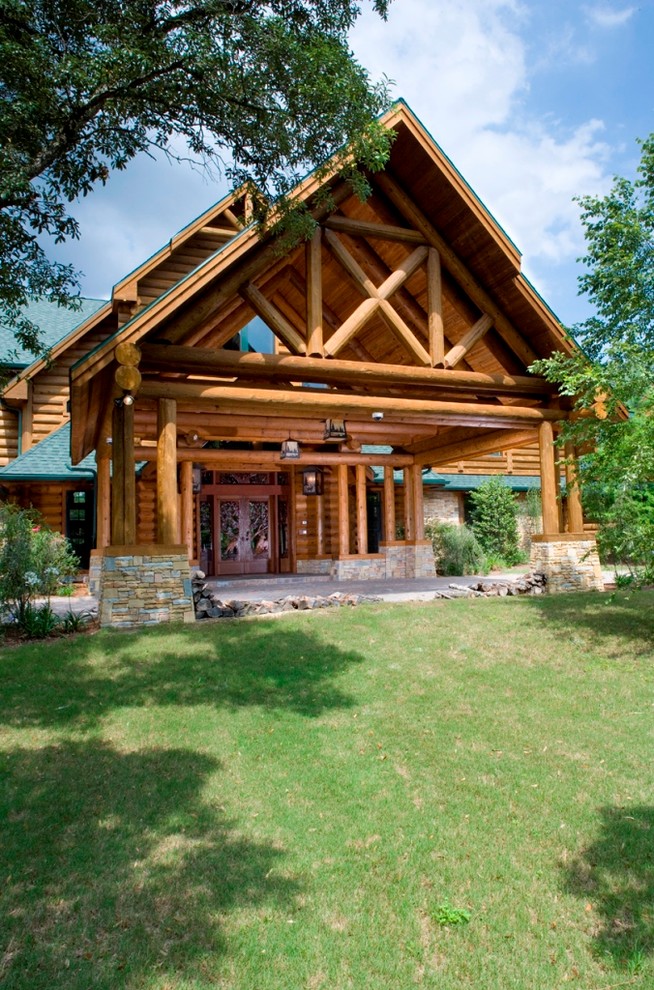 Timber Creek Lodge by Wisconsin Log Homes - www.wisconsinloghomes.com ...