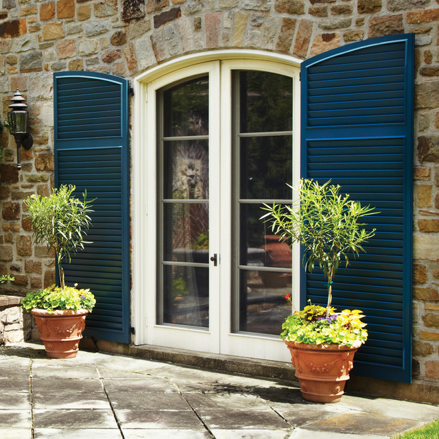 Timberlane Shutters Contemporary House Exterior Philadelphia by