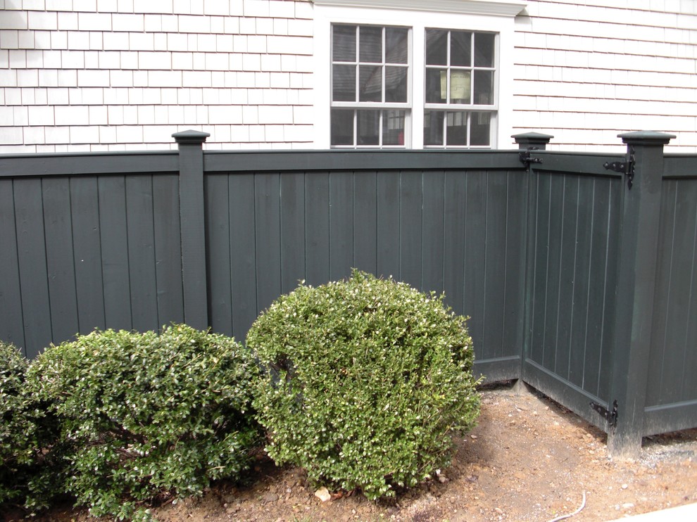 Tongue & Groove Fence Traditional Exterior New York by