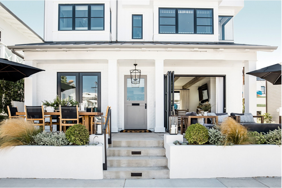 Topaz, Balboa Island Beach Style Exterior Orange County by