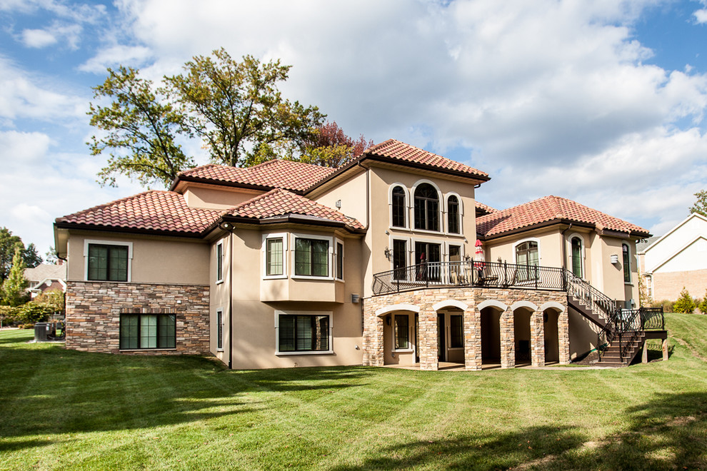 Town & Country Missouri Luxury Home Mediterranean Exterior St
