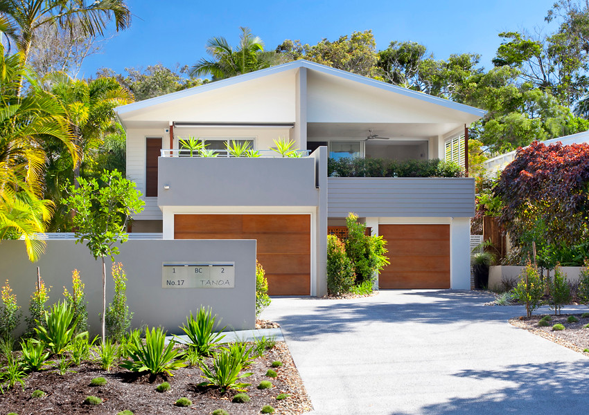 Townhouse Renovation Sunshine Beach Contemporary Exterior Sunshine Coast by Soul Space