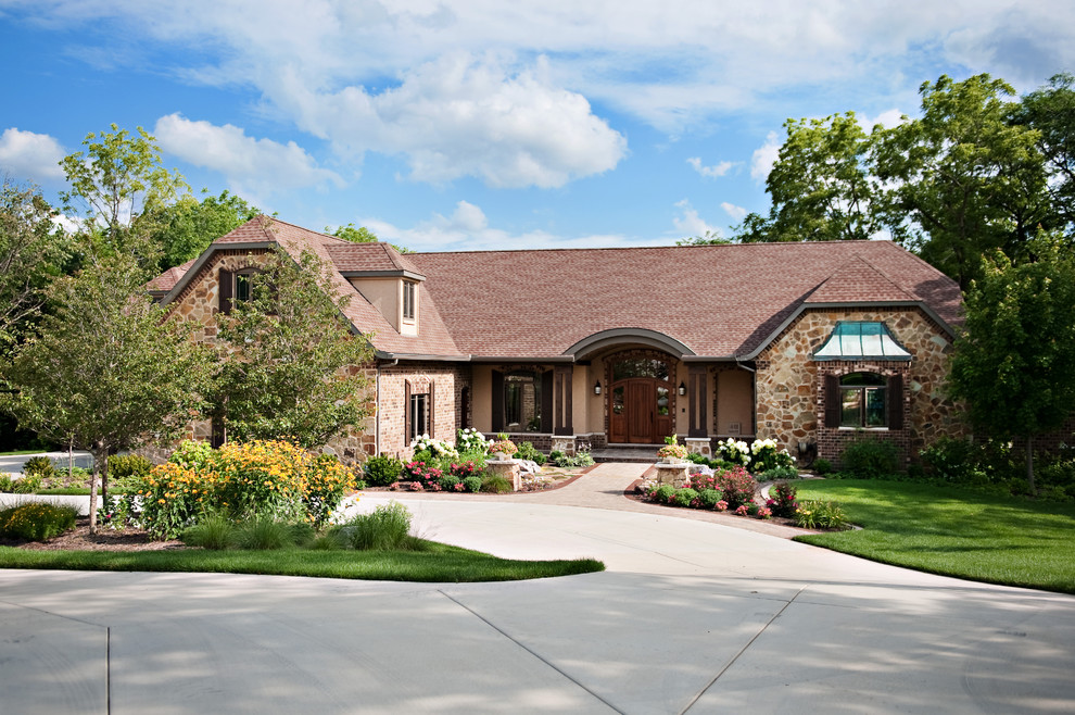 Traditional Custom Home in Dunlap, Illinois Traditional Exterior