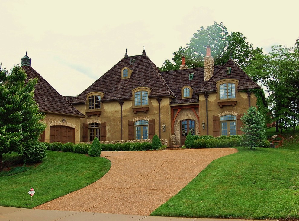 French country exterior home idea in Other