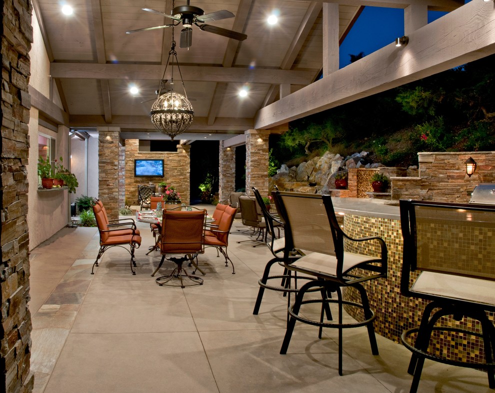 Traditional Lighting Design, San Diego Traditional Exterior San