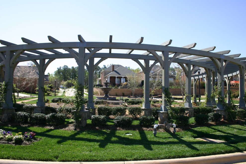 Trellis, Arbors, Pergolas, & Gazebos Rustic Exterior Raleigh by Southern Woodcraft