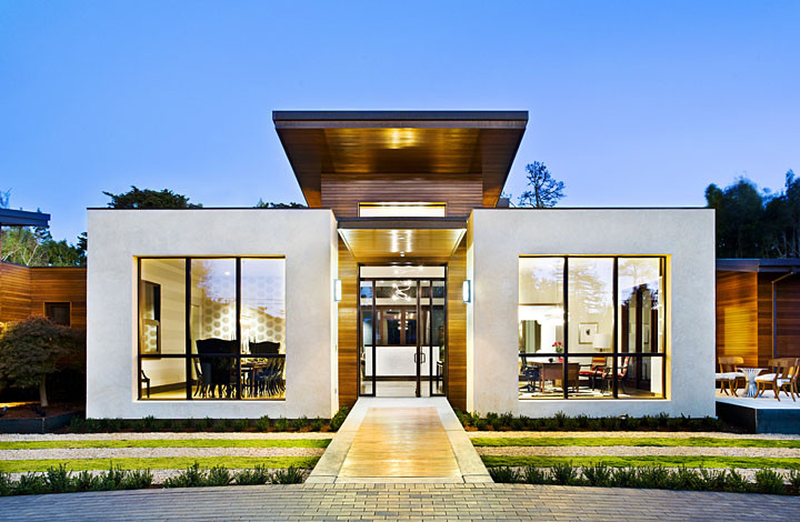 Contemporary exterior home idea in San Francisco