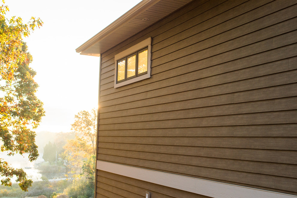 TruCedar Steel Siding Single 8" Napa Vine Exterior Grand Rapids