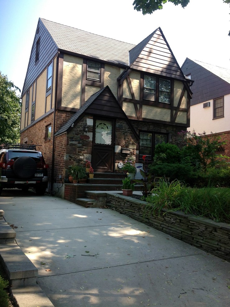 Tudor Addition Douglaston Manor NY Traditional Exterior New York