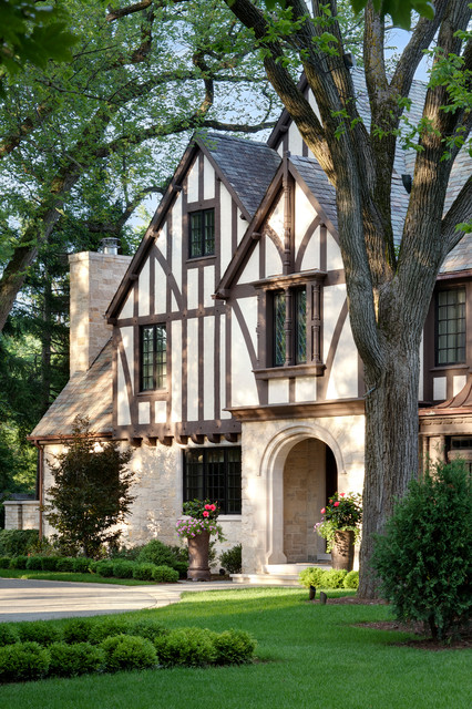 Tudor Restoration - Winnetka, IL - Traditional - House Exterior ...