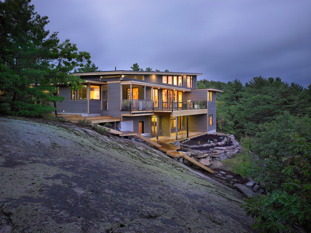 Build on a steep slope – Turkel Design