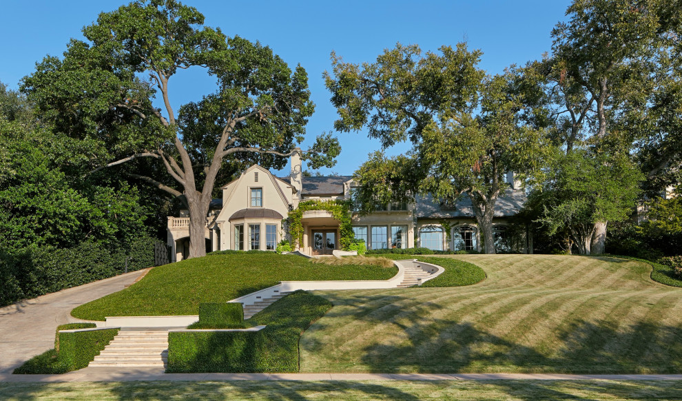 Turtle Creek Timeless Transitional Exterior Dallas by Ashby