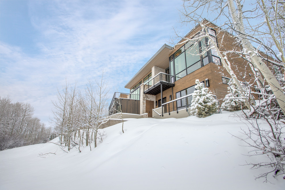 Two Creeks Rustic Exterior Denver by KA DesignWorks Houzz