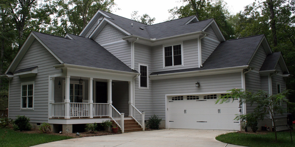 Inspiration for an exterior home remodel in Raleigh