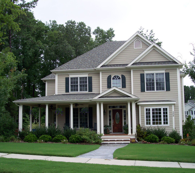 Two Story Designs (3,500-3,999 Square Feet) - House Exterior - Raleigh 