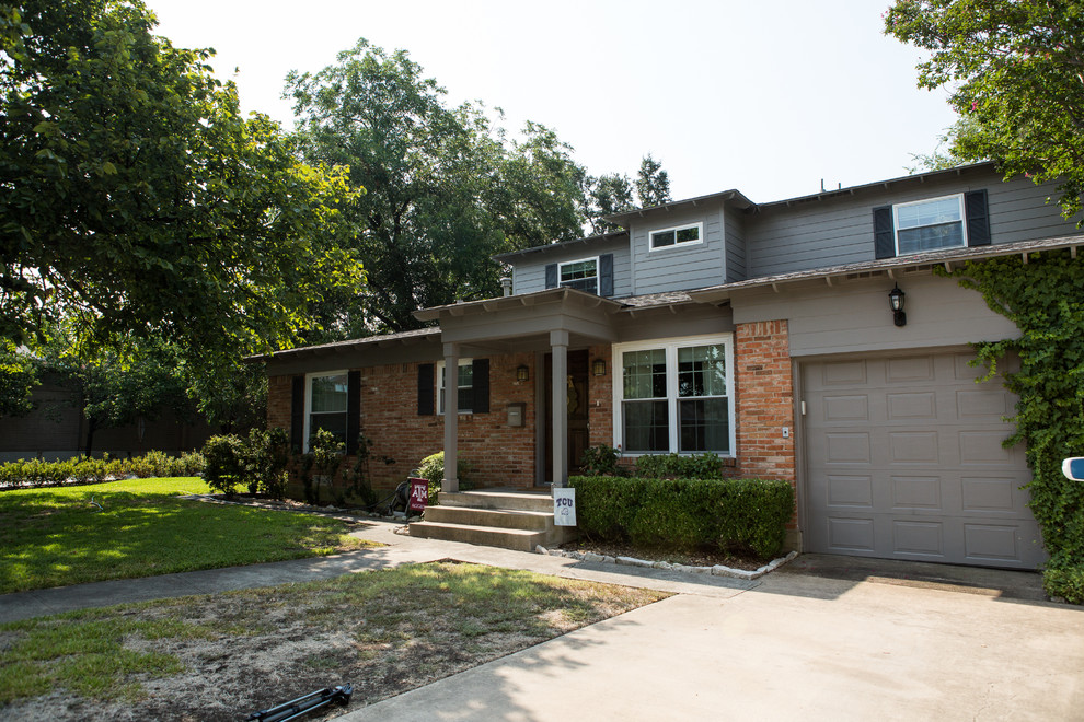 University Park Second Story Addition Traditional Exterior Dallas