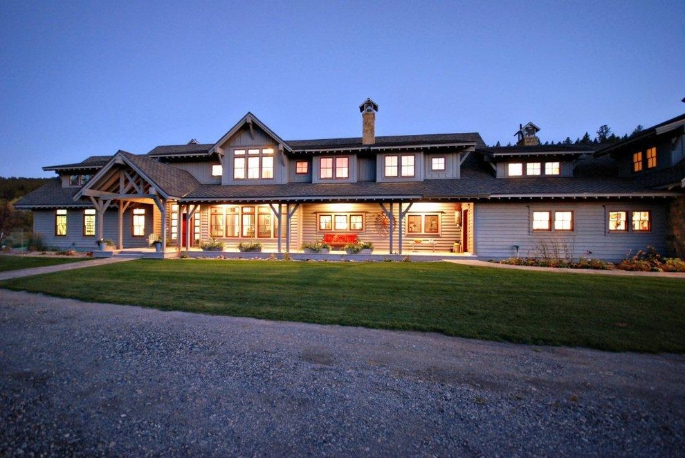 Updated Farmhouse Farmhouse Exterior Other by