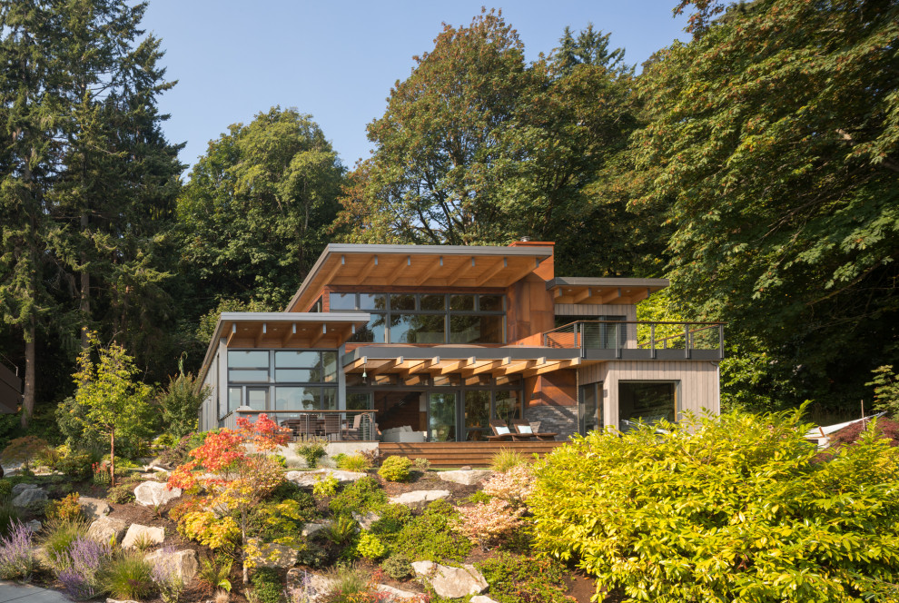 Uphill House - Modern - Exterior - Seattle - by Coates Design ...