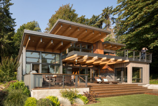 Uphill House - Modern - House Exterior - Seattle - by Coates Design ...