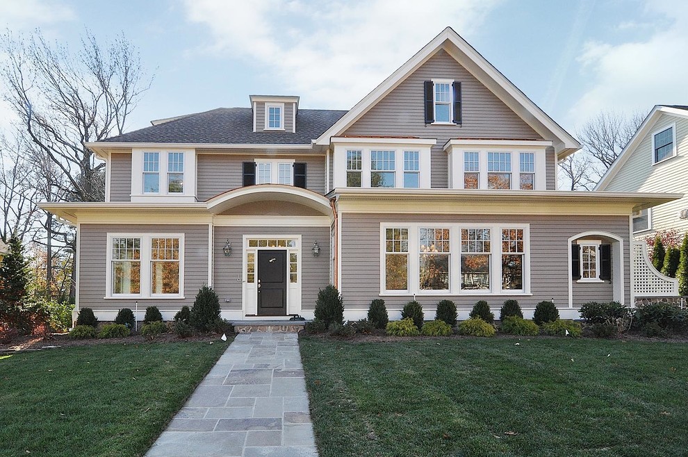 Upper Montclair, NJ, New Home, Norman Road Traditional Exterior New York by Oasis
