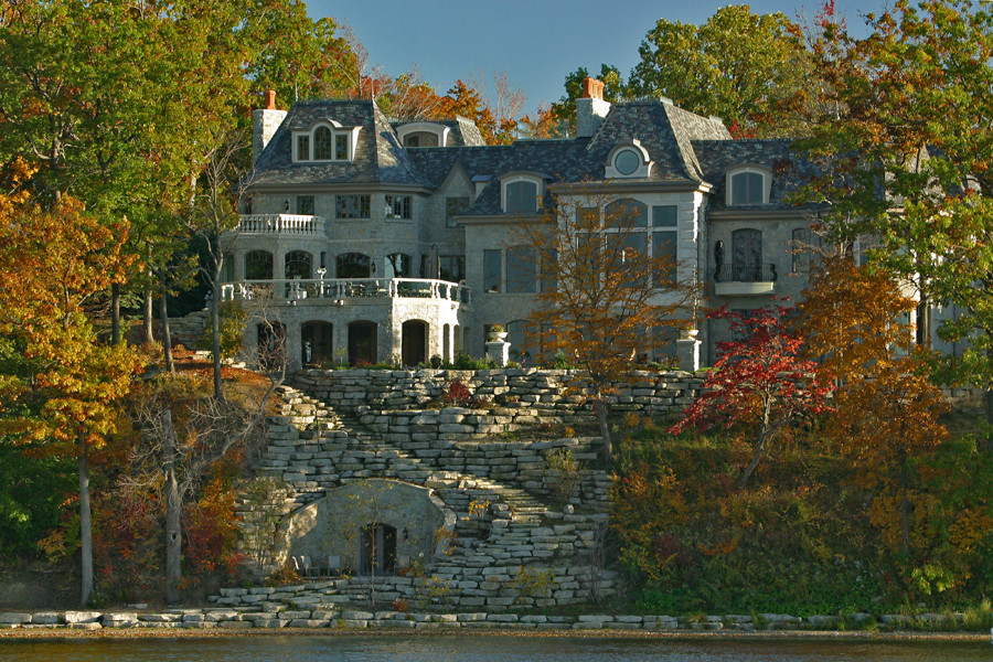 Upper Straits Lake Traditional Exterior Detroit by DesRosiers