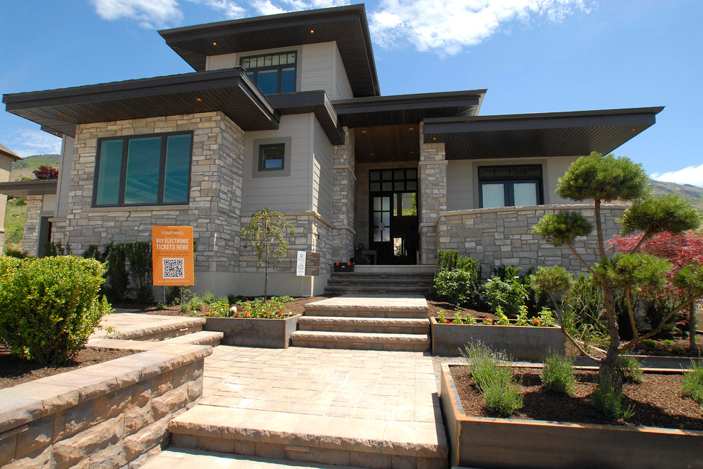 Utah Valley Parade of Homes 2013 Contemporary Exterior Salt Lake