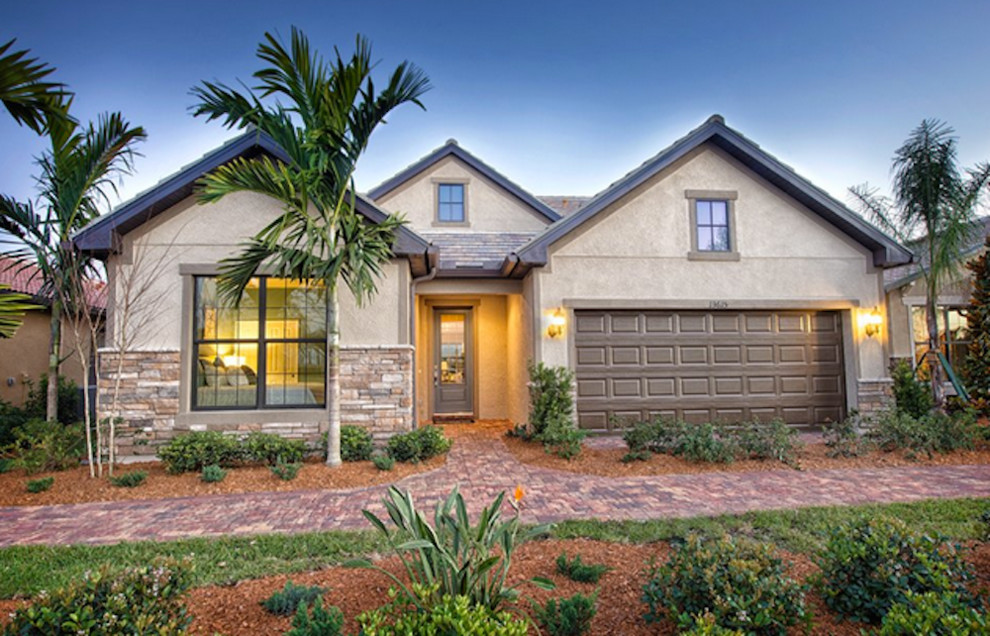 Veranda Gardens Exterior Orlando by DiVosta Homes Houzz