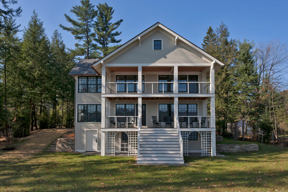 Vermont Lake House Remodel Traditional Exterior Burlington by