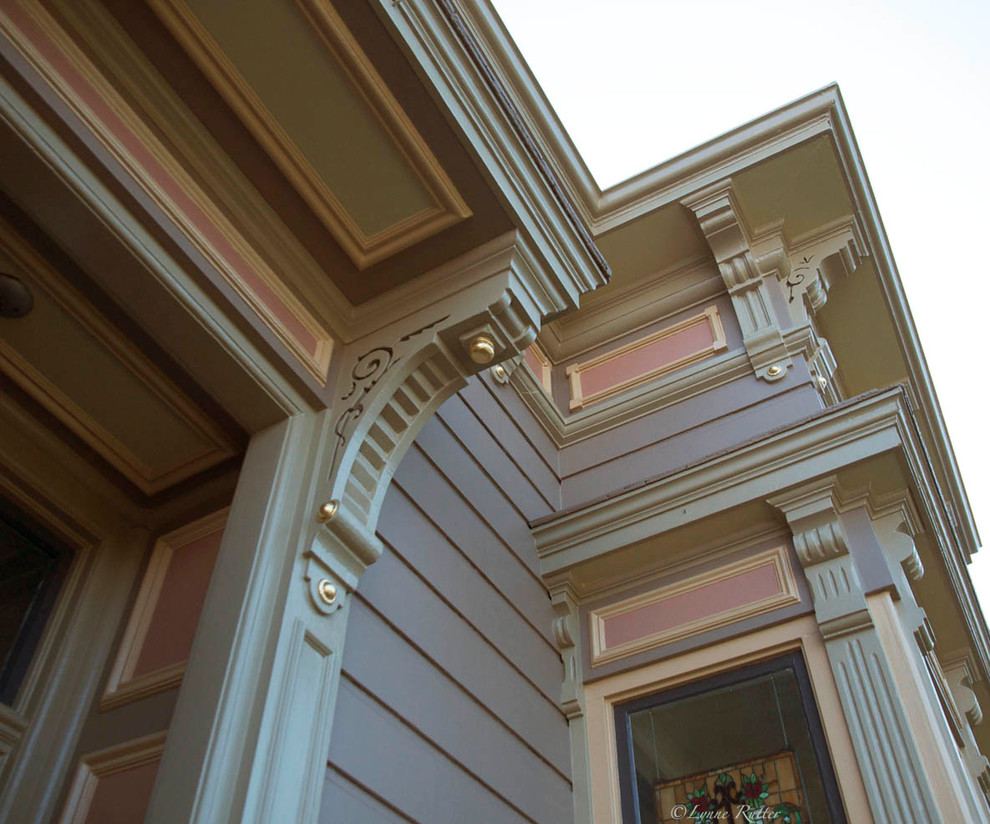 Victorians in Color - Traditional - Exterior - San Francisco - by Lynne ...