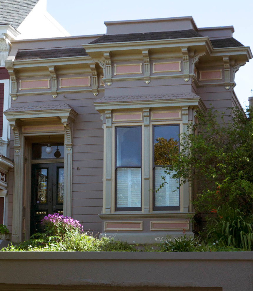 Victorians in Color - Traditional - Exterior - San Francisco - by Lynne ...