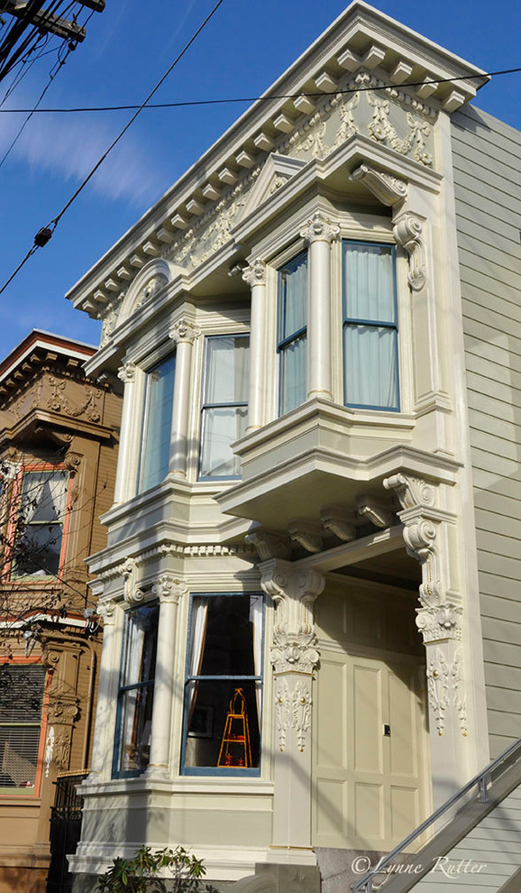 Victorians in Color - Traditional - Exterior - San Francisco - by Lynne ...