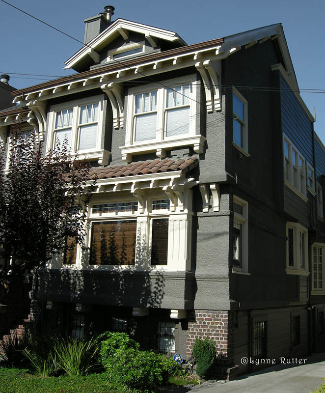 Victorians in Color - Traditional - Exterior - San Francisco - by Lynne ...