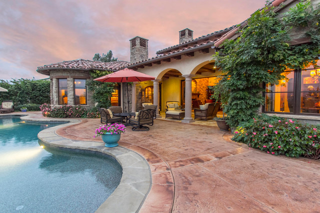 Villa Encanto Mediterran Häuser Los Angeles von Arc Design
