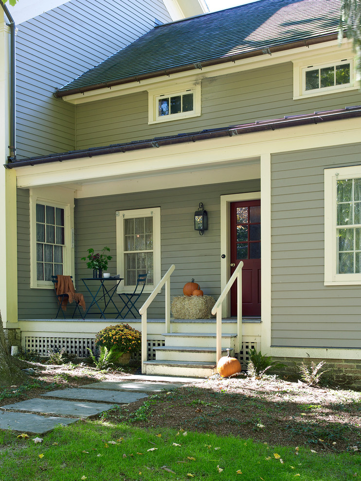Country exterior home idea in New York