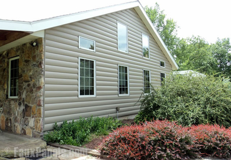 Vinyl Log Siding Traditional Exterior Charlotte by Barron Designs Houzz