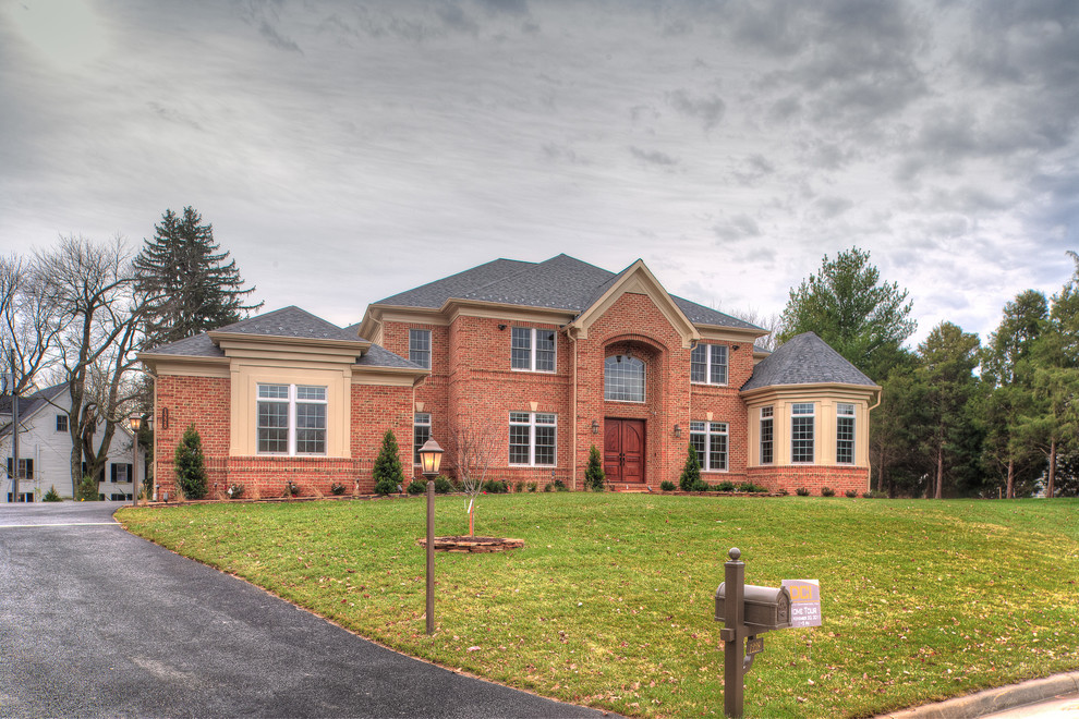 Virginia custom home McLean Traditional Exterior DC Metro by