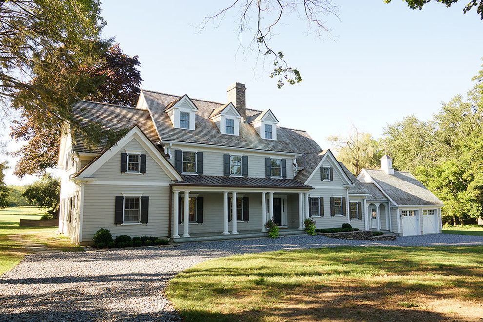 WACCABUC CUSTOM HOME Traditional Exterior New York by Rockman