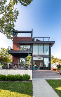 75 Small Modern Exterior Home Ideas You'll Love - April, 2024 | Houzz