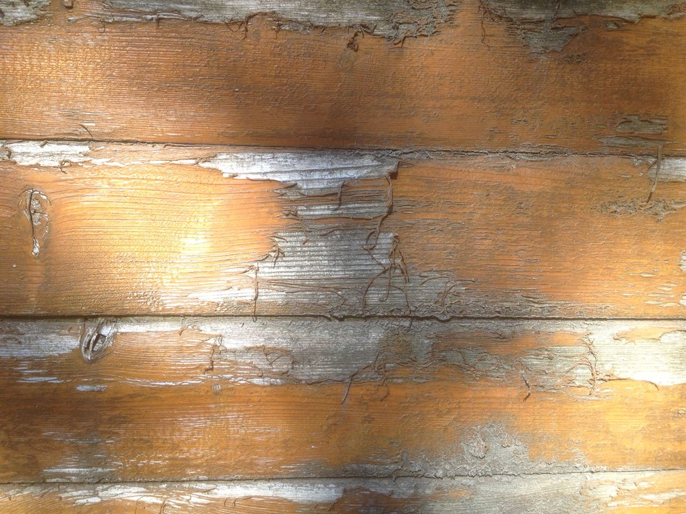 Waitts Lake Log Home Restoration Exterior Seattle by Chewelah